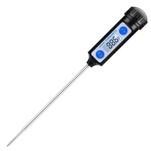 A digital thermometer probe.
