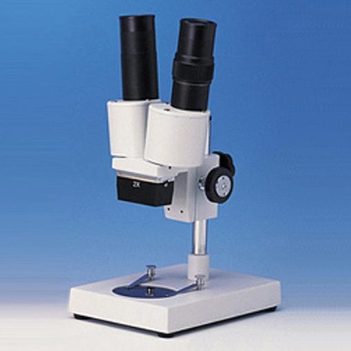 Stereo microscope requires a light source.