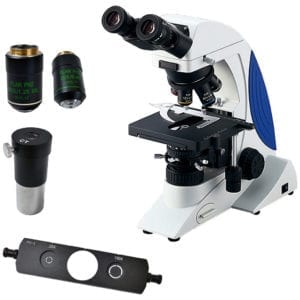 microscope stereo sl-- with spare accessories.