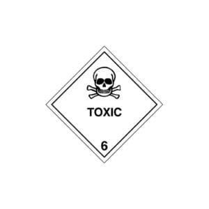Chemical label for Barium Chloride.